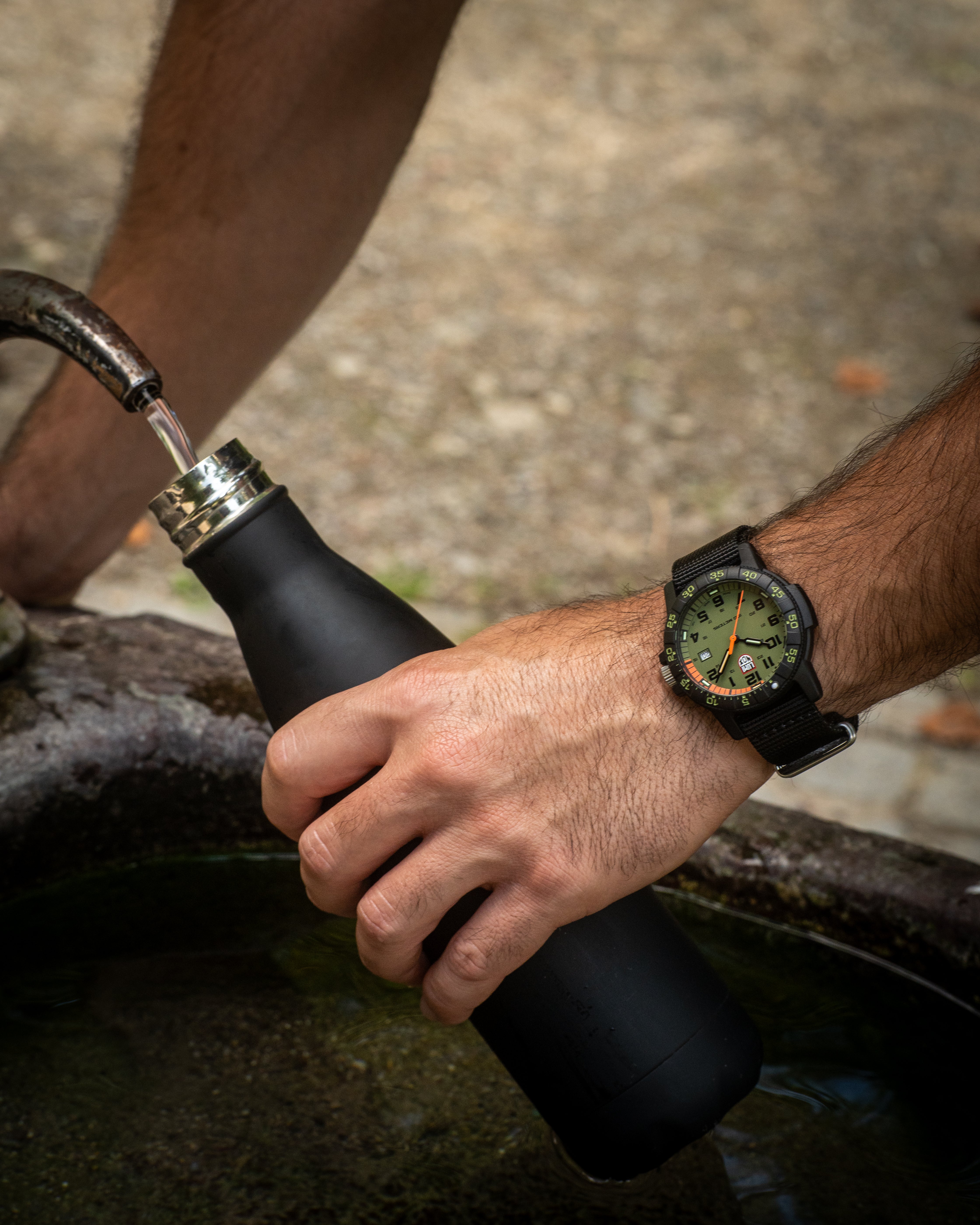 Luminox Heren Leatherback Sea Turtle Giant XS.0337 Horloge, Veelkleurig, 44 mm : Luminox Luminox Heren Leatherback Sea Turtle Giant XS.0337 Horloge, Veelkleurig, 44 mm : Luminox